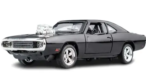 Szczegółowy model zabawki Dodge Challenger, idealny do kolekcji