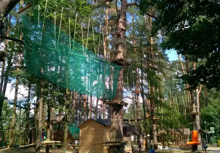 Park linowy Augustów - idealne miejsce na aktywny wypoczynek z rodziną