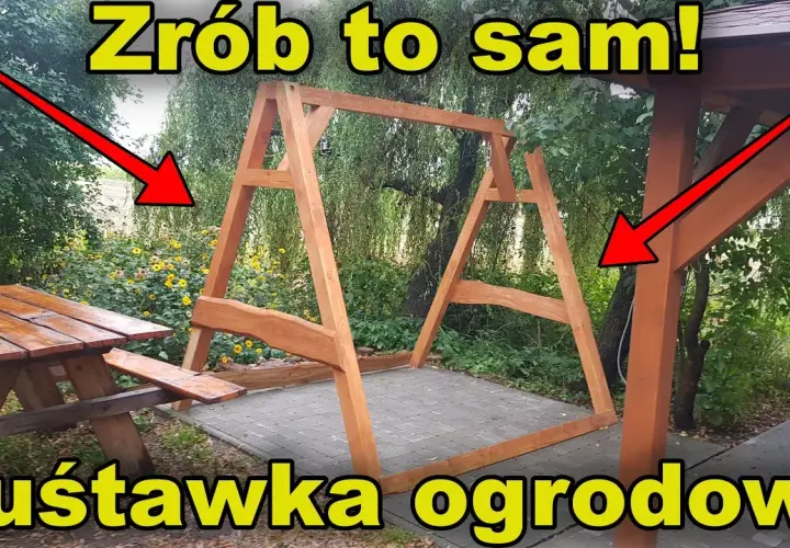 Jak zrobić drewnianą huśtawkę ogrodową: wymiary i konstrukcja krok po kroku