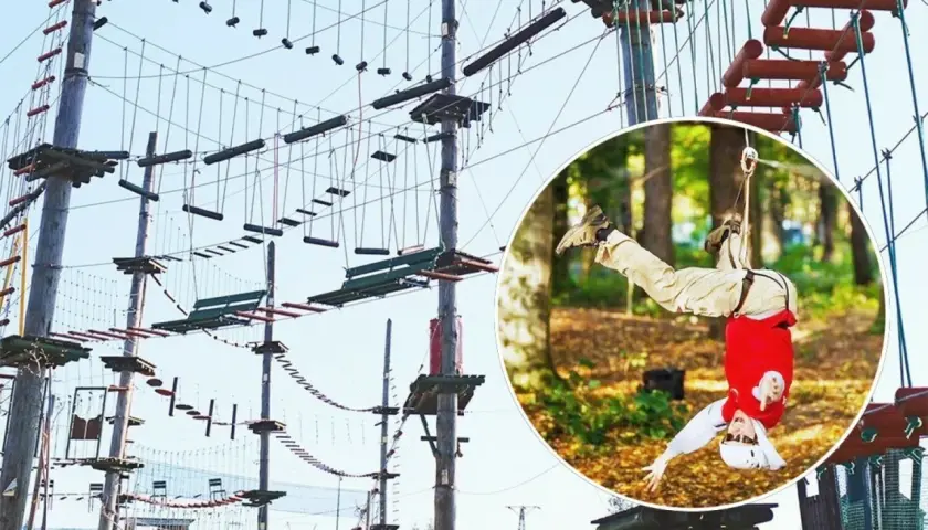 Park linowy Podlasie – niezapomniane atrakcje dla całej rodziny