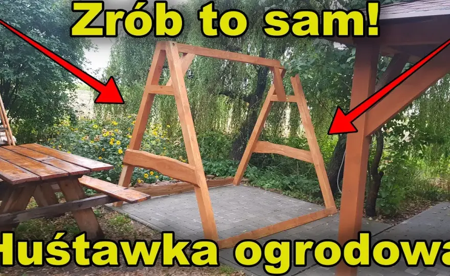 Jak zrobić drewnianą huśtawkę ogrodową: wymiary i konstrukcja krok po kroku